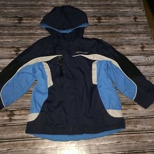 Boys size 7 zeroexposur  reversible  jacket